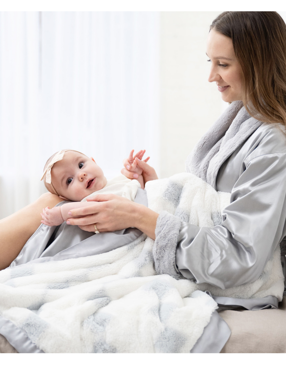 Luxe Stairways Baby & Toddler Blanket (29" x 35")