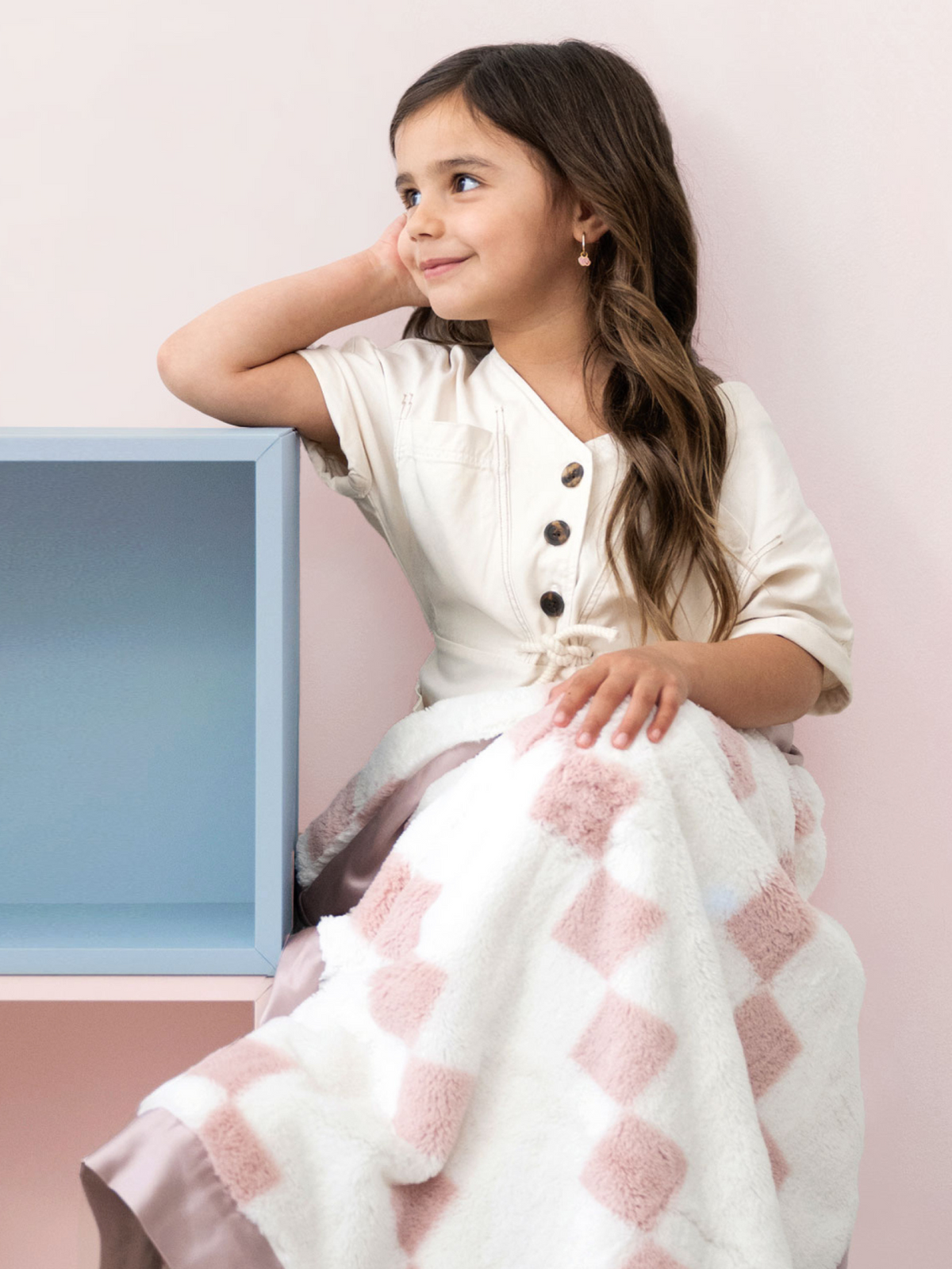 Luxe Stairways Baby & Toddler Blanket (29" x 35")