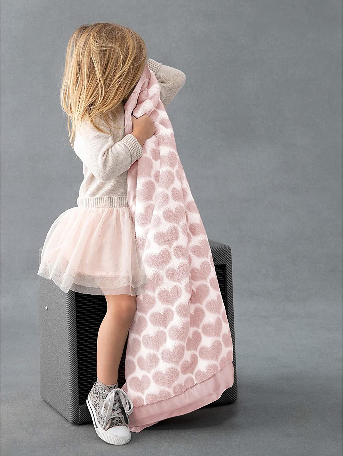 Luxe Heart Army Baby & Toddler Blanket (29" x 35")