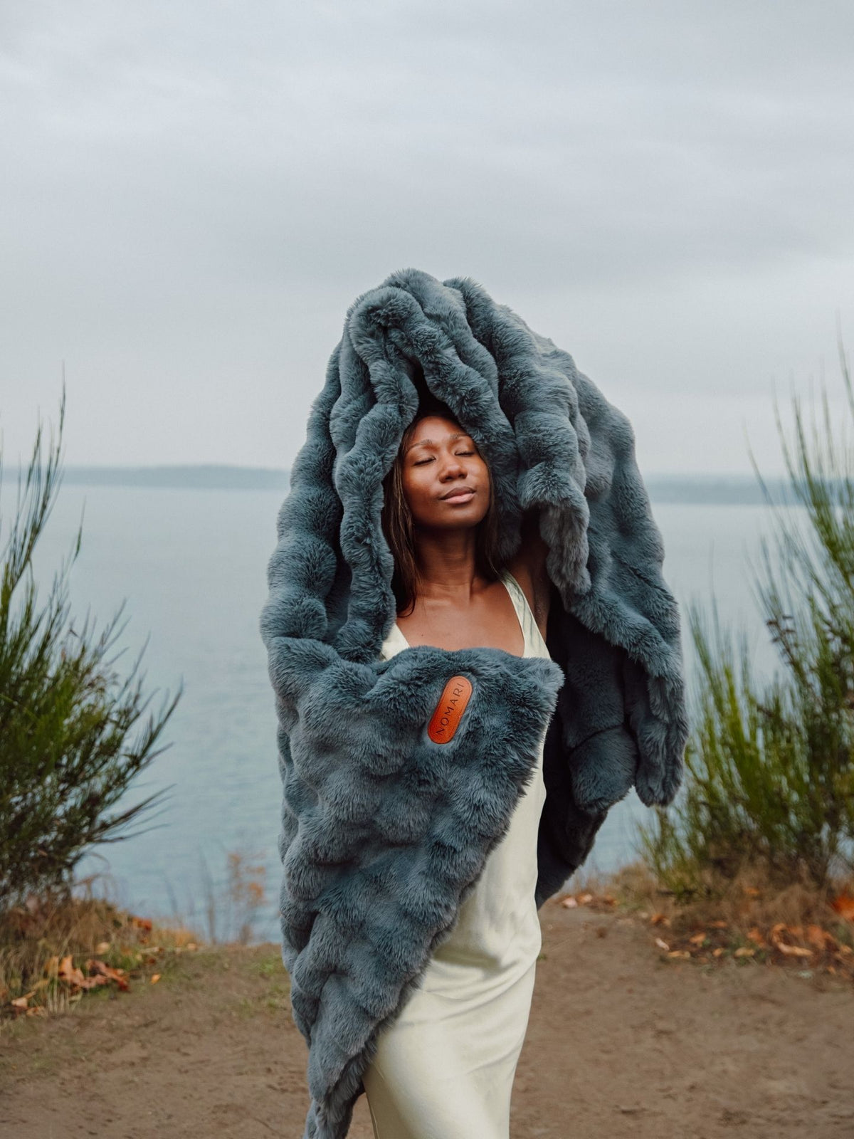 Cloudscape Throw Blanket