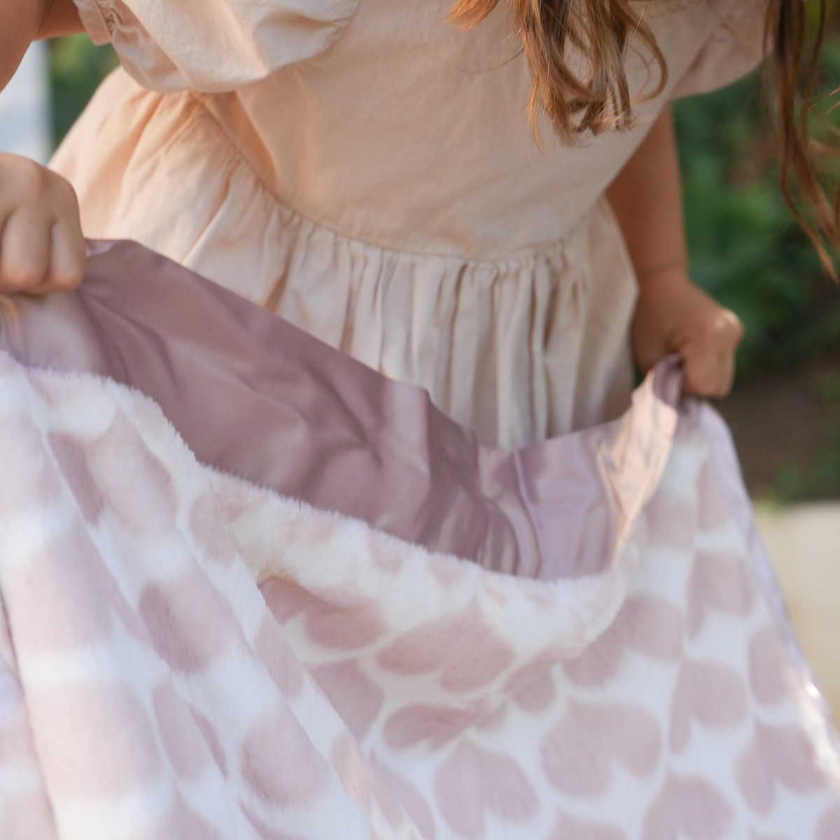 Luxe Heart Army Baby & Toddler Blanket (29" x 35")